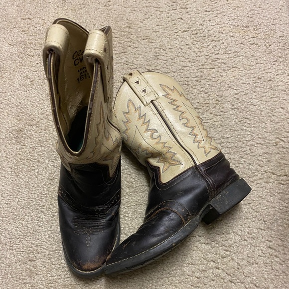 Old west boys cowboy boots - Picture 1 of 3